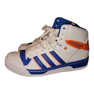 Size 10.5 - adidas Attitude High White -  NY Knicks - EWING